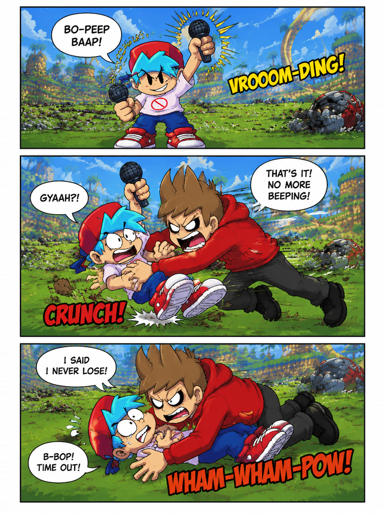 Three Rounds and a Flying Kick (page 2 of 20)