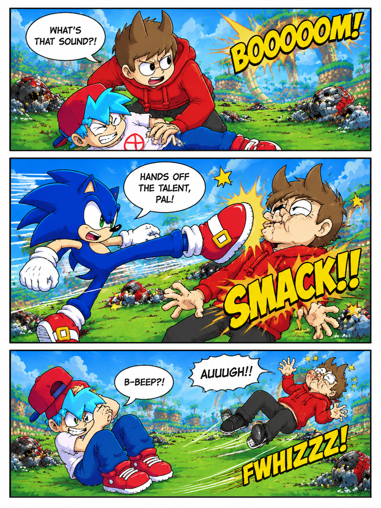 Three Rounds and a Flying Kick (page 3 of 20)