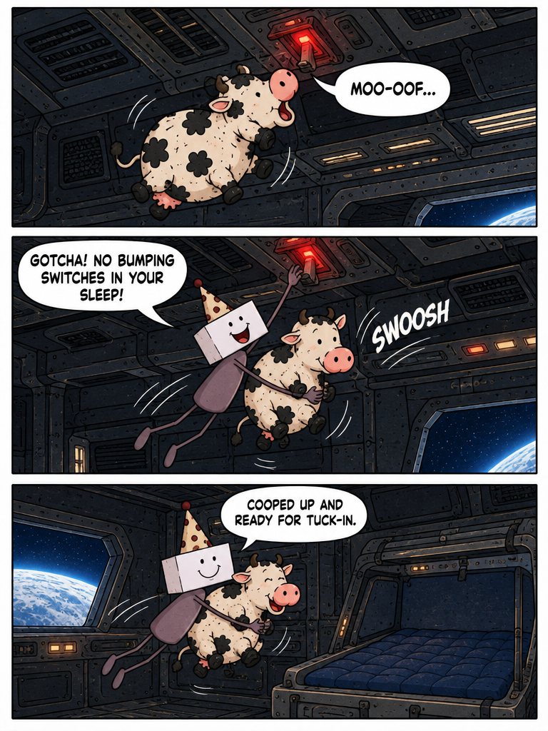 Bedtime in Orbit (page 3 of 4)
