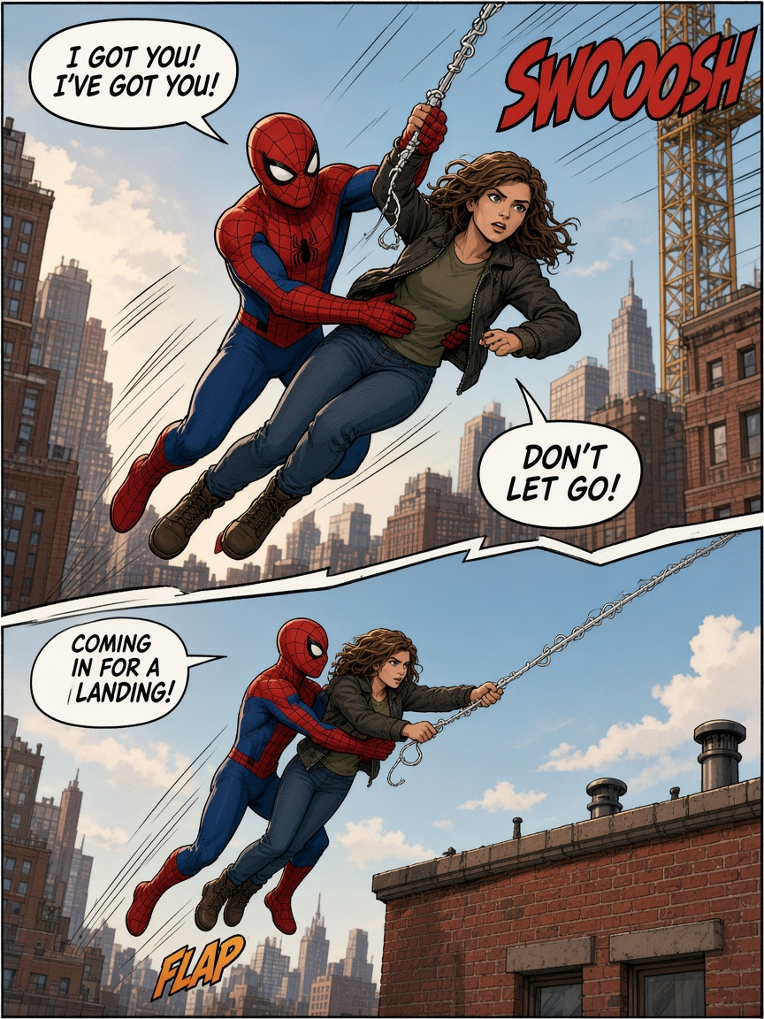 A Rooftop Catch and a Little Push (page 2 of 4)