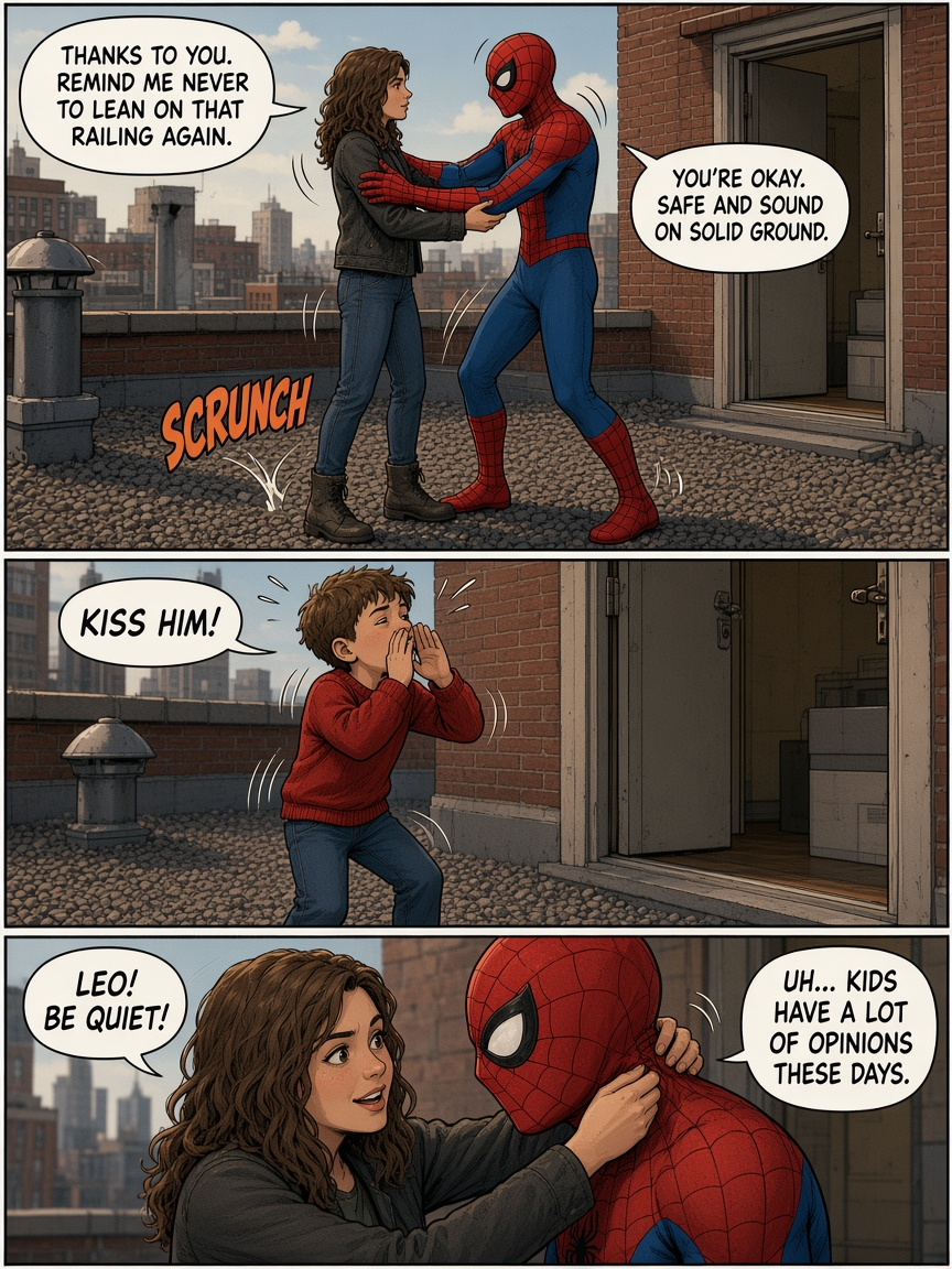 A Rooftop Catch and a Little Push (page 3 of 4)
