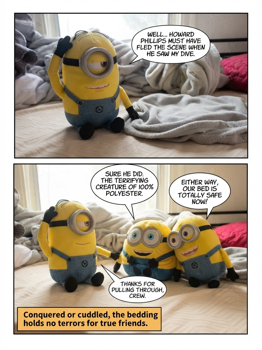 False Alarm on the Bedspread (page 4 of 4)