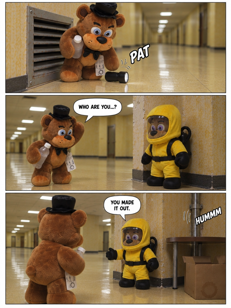 Freddy gets lost in the backrooms episode 8 (page 2 of 4)