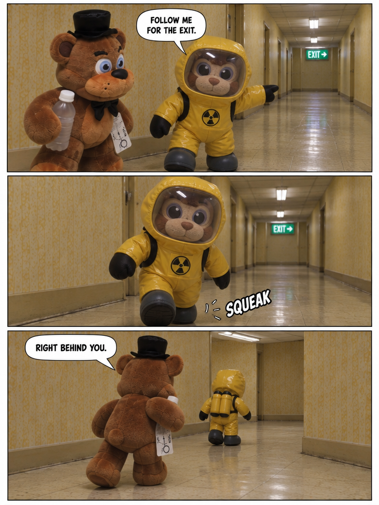 Freddy gets lost in the backrooms episode 8 (page 3 of 4)