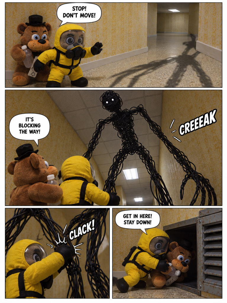 Freddy gets lost in the backrooms episode 8 (page 4 of 4)