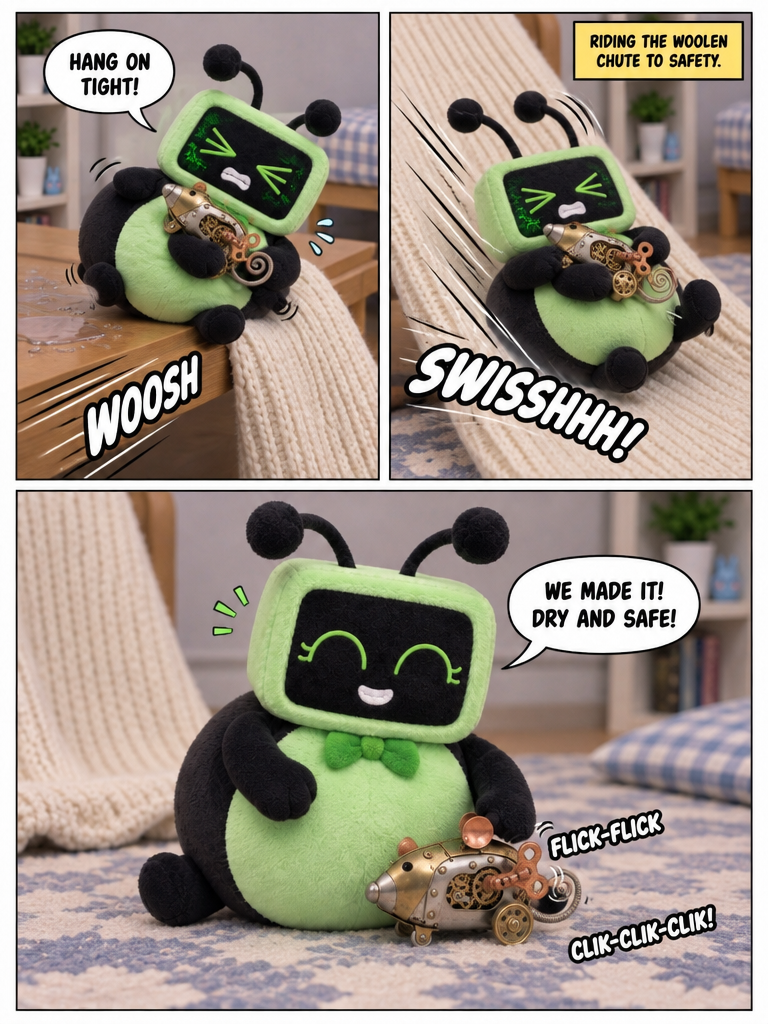 Escape from the Tabletop Spill (page 4 of 4)