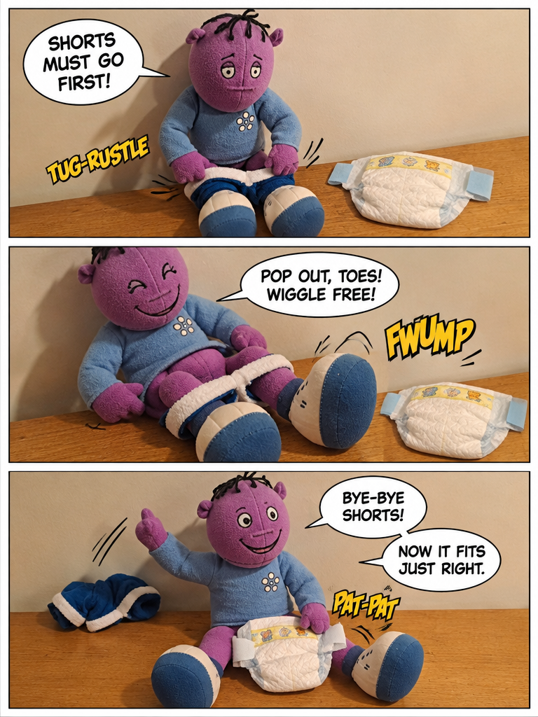 Milo's Big Nappy Waddles (page 2 of 4)