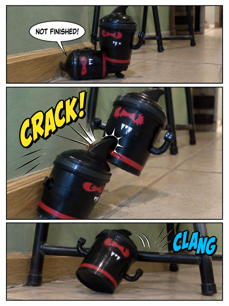 Clone Clash in the Hallway (page 3 of 4)