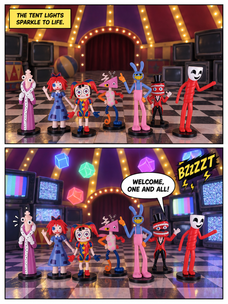 Welcome to the Digital Big Top 💬 Comics Stories ; part 1 (page 1 of 4)