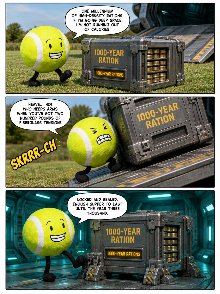 Beyond the Nine: Tennis Ball's Millennium Voyage (page 2 of 4)
