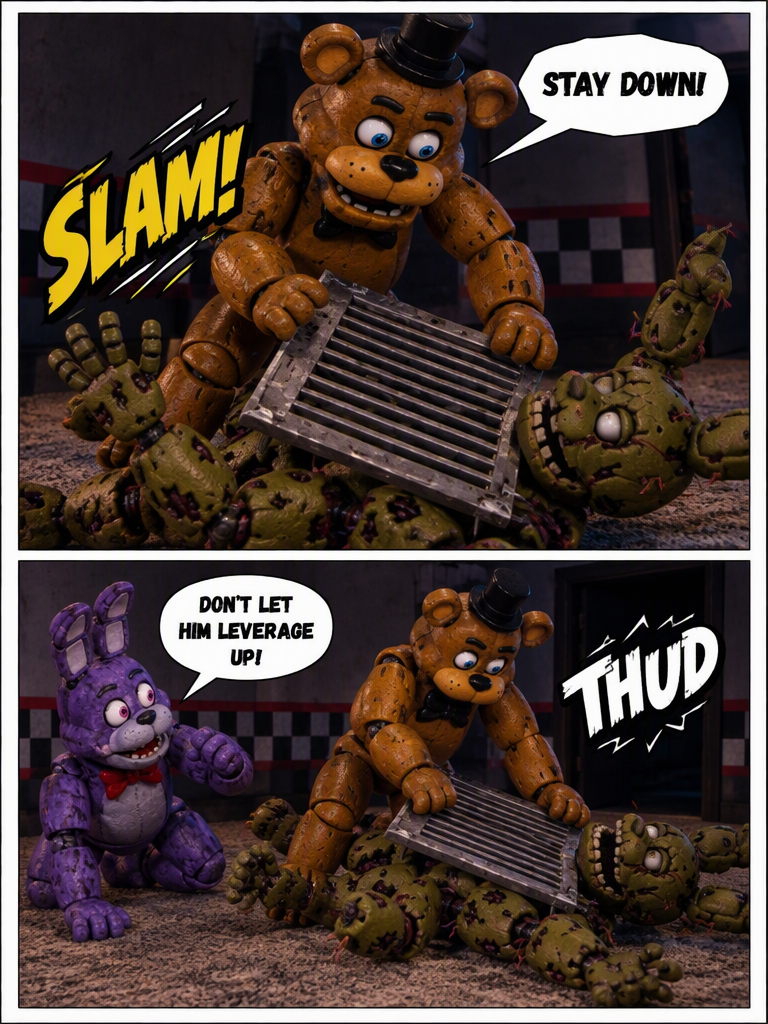 Springtrap Returns Part 6: The Standoff Below (page 3 of 4)