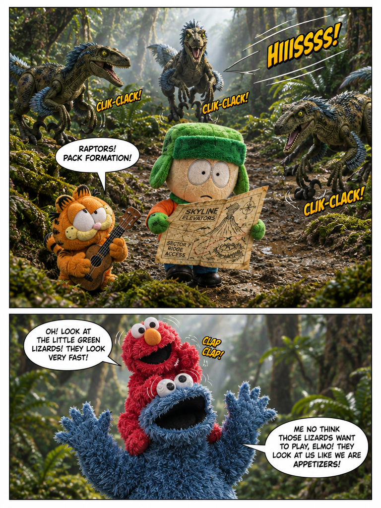 Ambush in the Raptor Undergrowth (page 3 of 8)