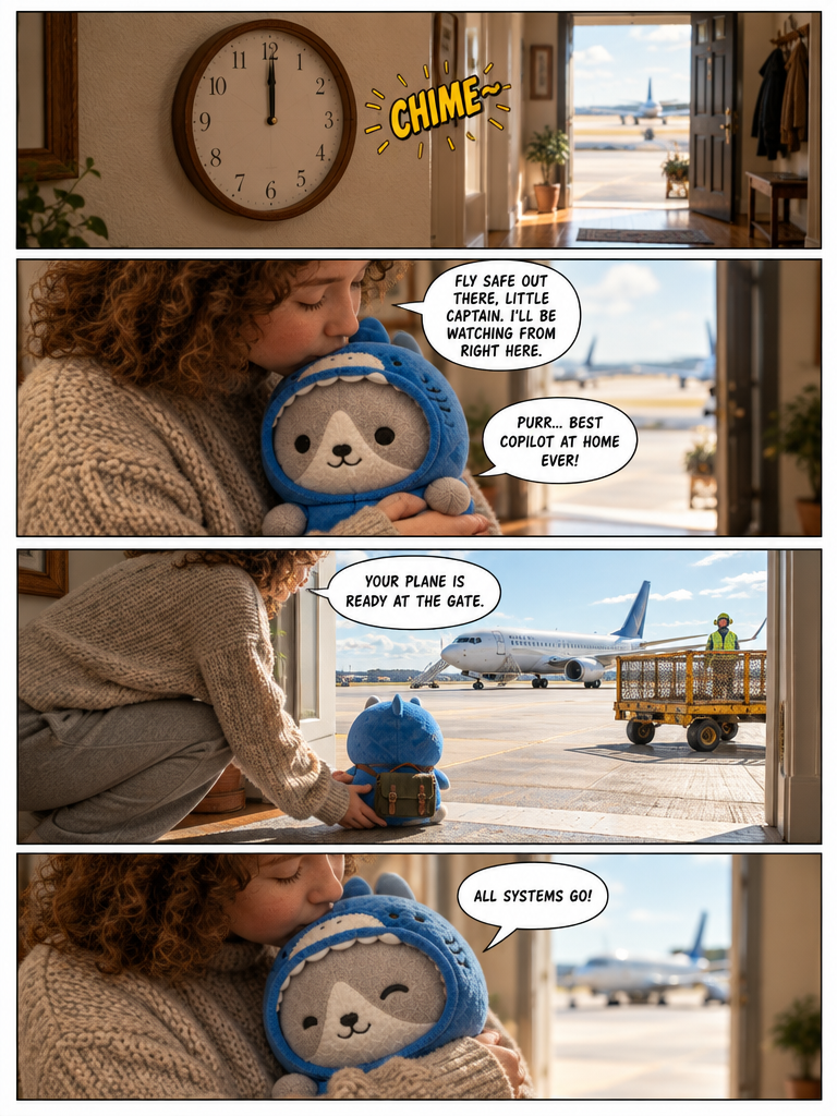 Departure at Three (page 2 of 4)