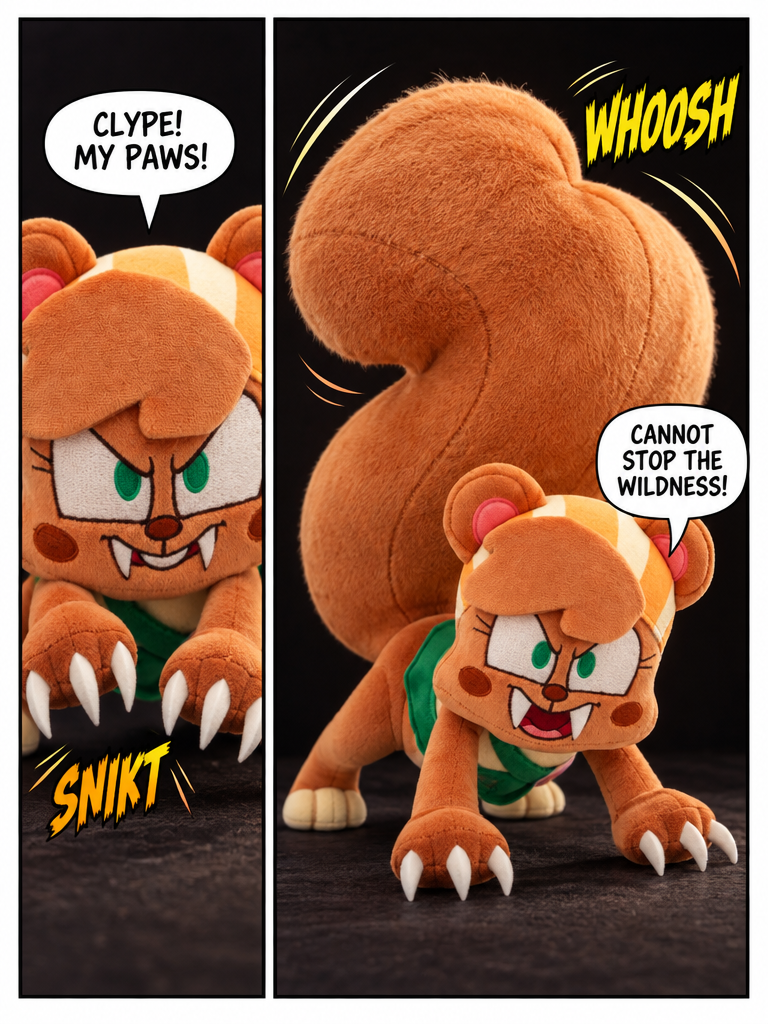 Mitzi's Weresquirrel Transformation (page 3 of 4)