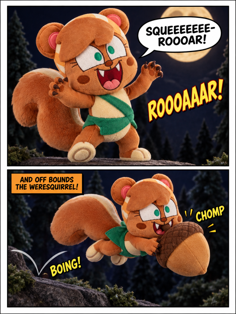 Mitzi's Weresquirrel Transformation (page 4 of 4)