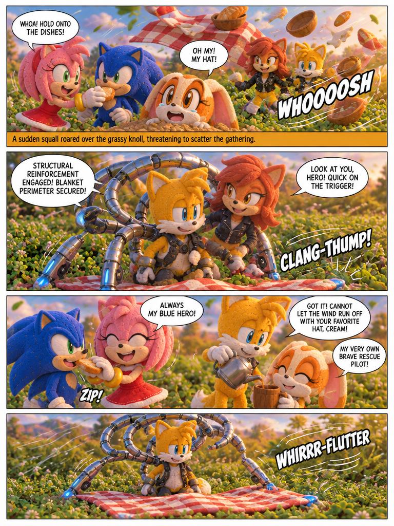 A Triple Date in the Clover Meadow (page 2 of 4)