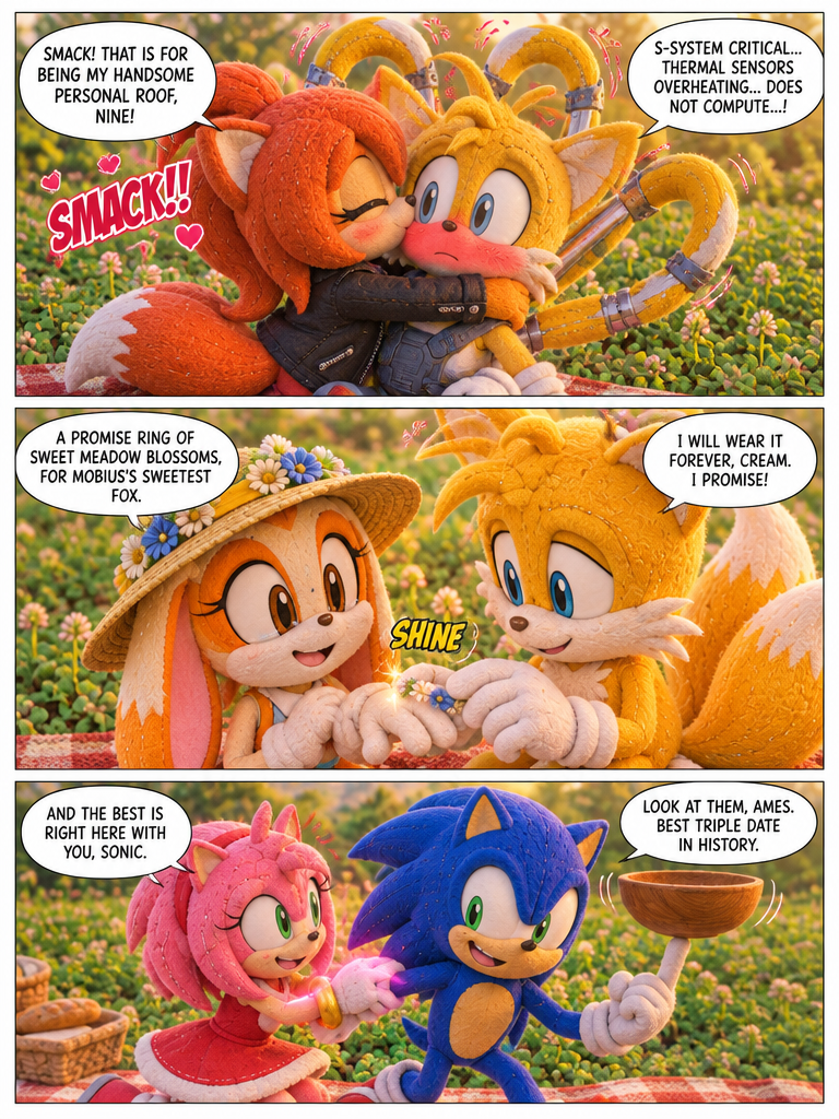 A Triple Date in the Clover Meadow (page 3 of 4)