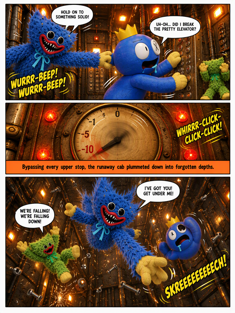 Descent to Floor Minus Ten (page 2 of 4)