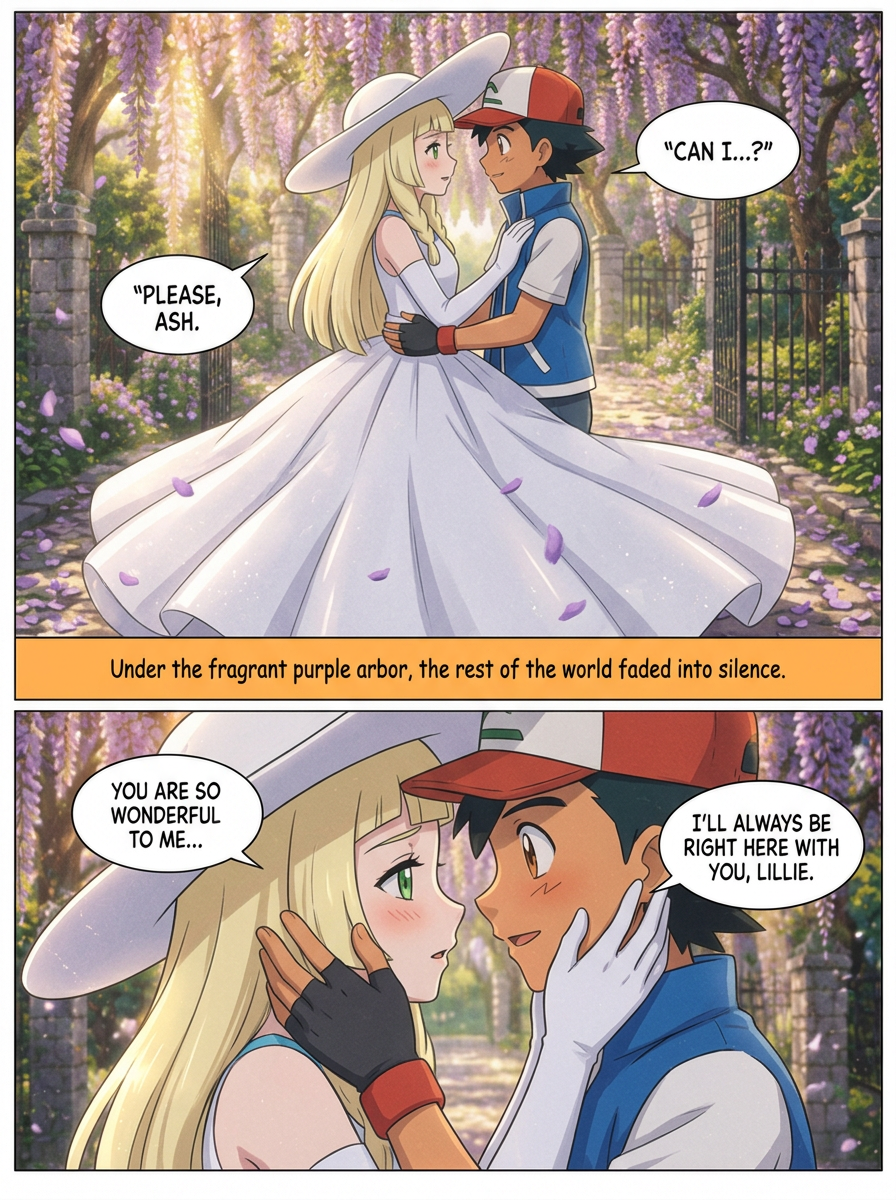 A Kiss Beneath the Wisteria (page 2 of 4)
