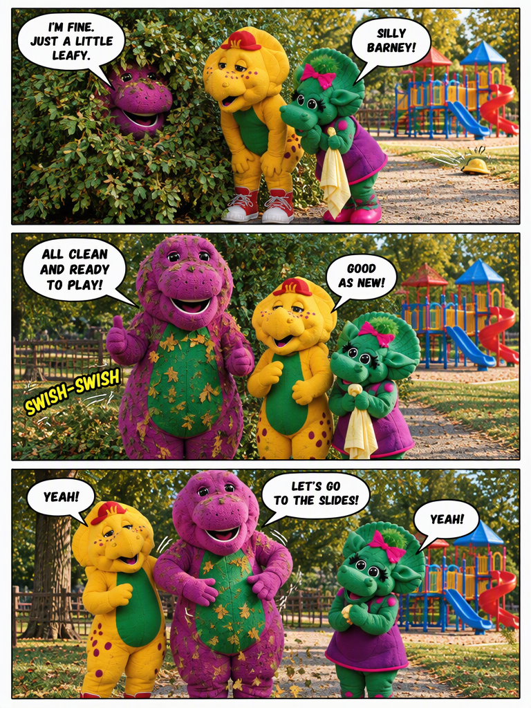A Little Leafy at the Playground (page 4 of 4)