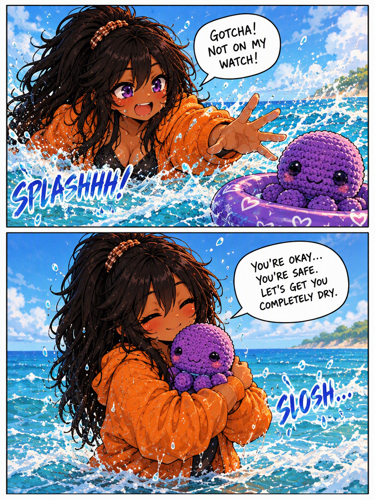 Beachside Rescue for Octopy prt 2 (page 3 of 4)
