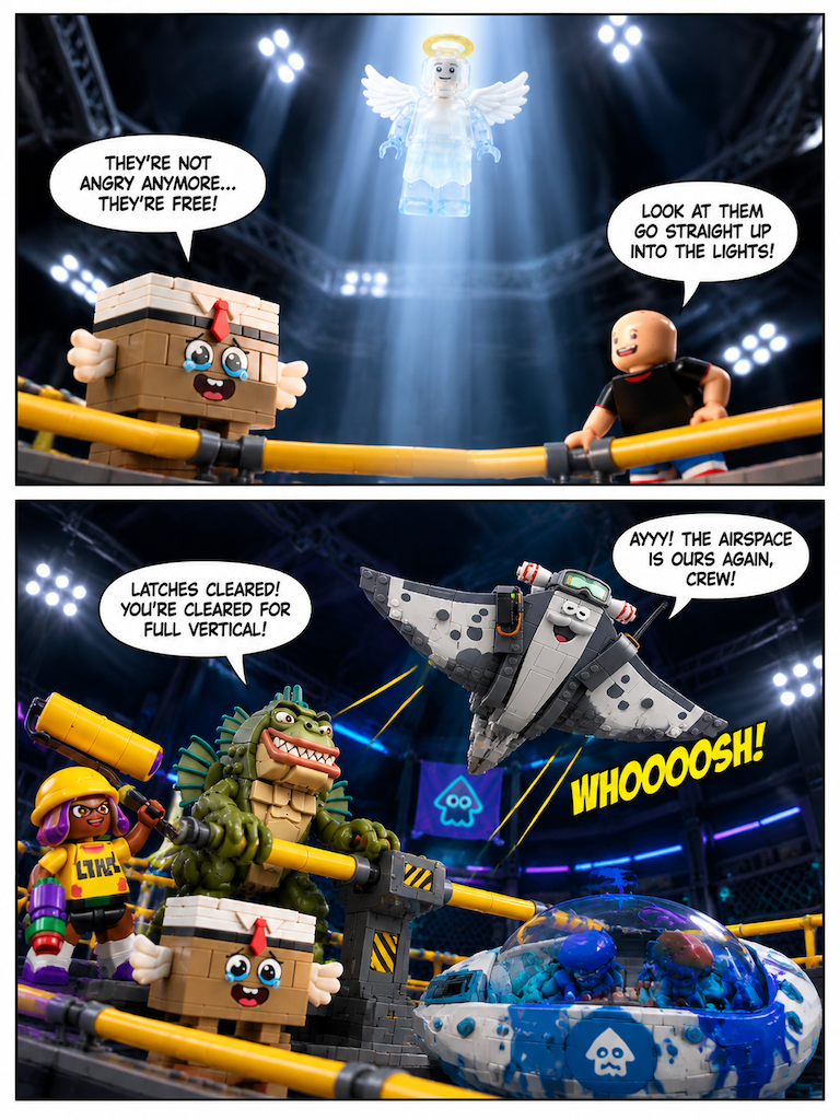 Ascent from the Laser Pit (page 3 of 4)
