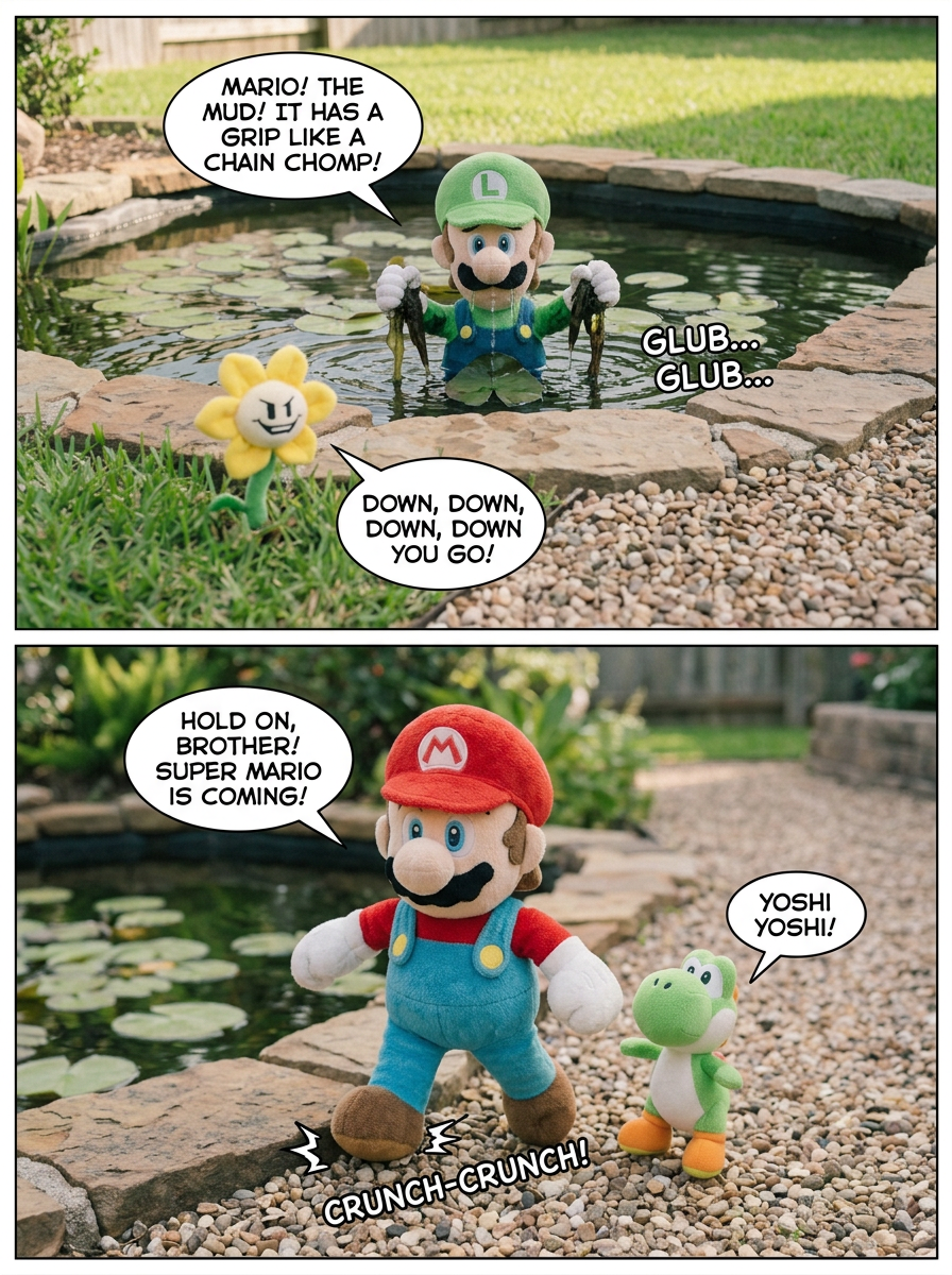 A Slippery Rescue in the Garden (page 2 of 4)