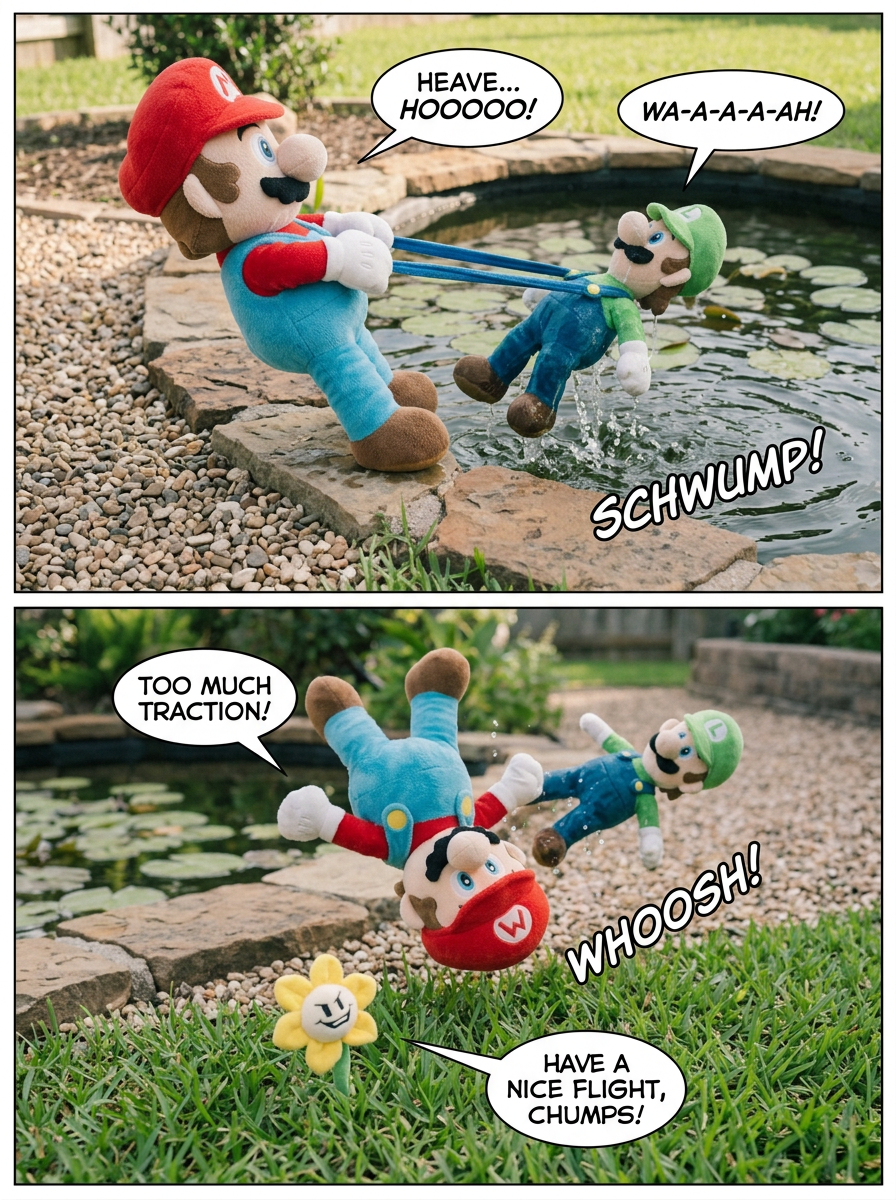A Slippery Rescue in the Garden (page 3 of 4)
