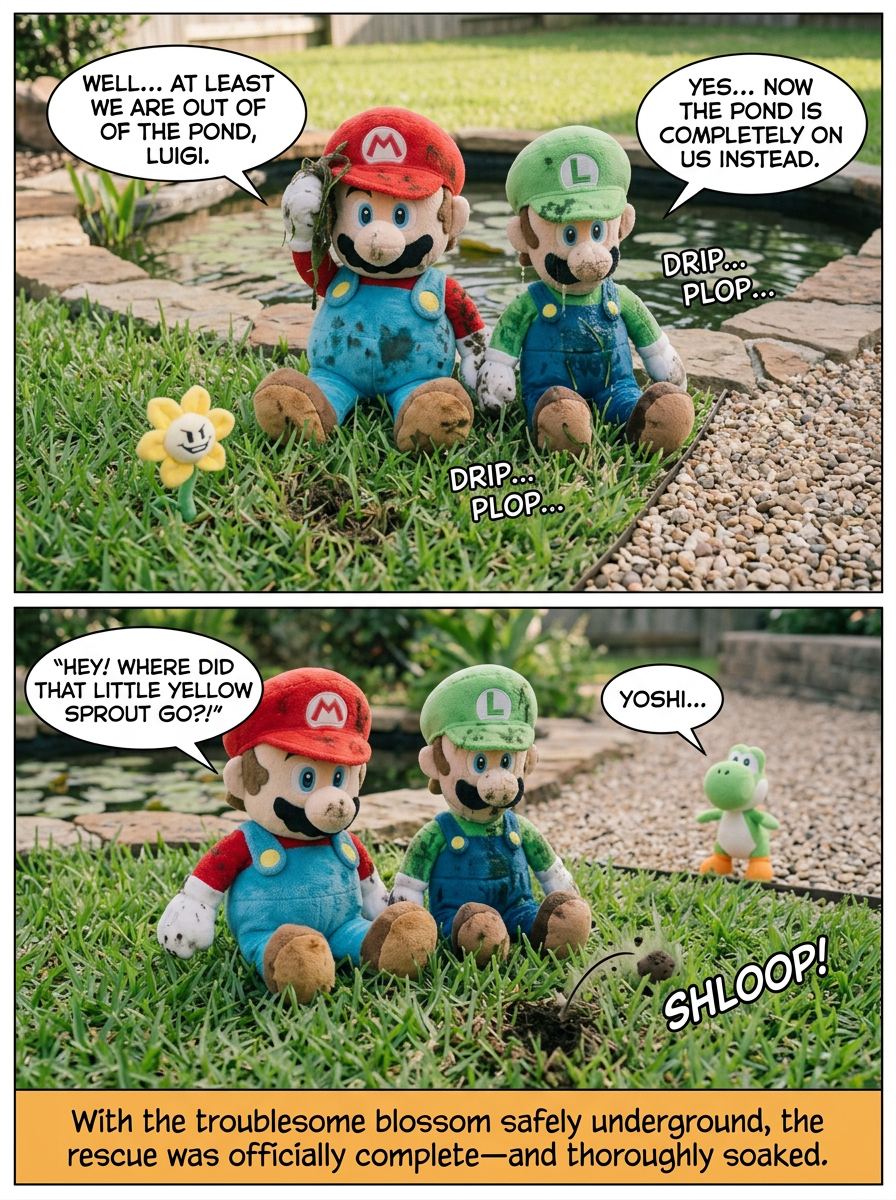 A Slippery Rescue in the Garden (page 4 of 4)