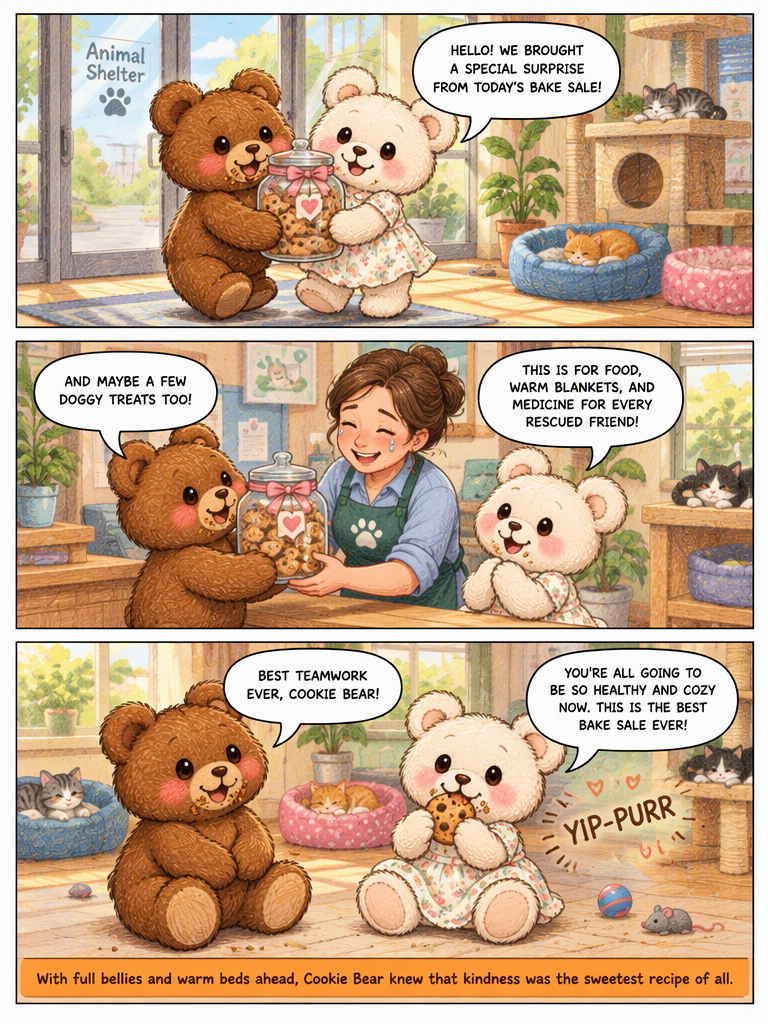 Cookie Bear's Big Bake Sale (page 4 of 4)