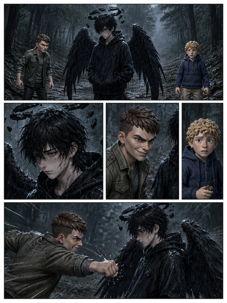 Broken Feathers in the Rain (page 2 of 4)