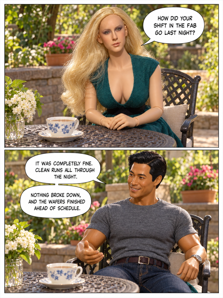 A Quiet Word on the Patio (page 4 of 8)
