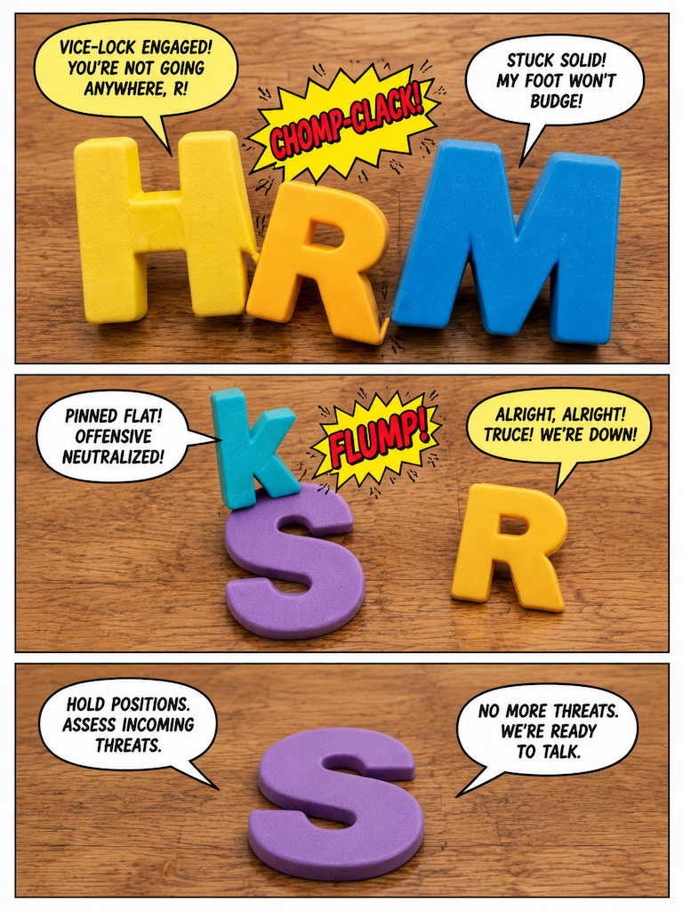 The Alphabet Rumble (page 3 of 4)