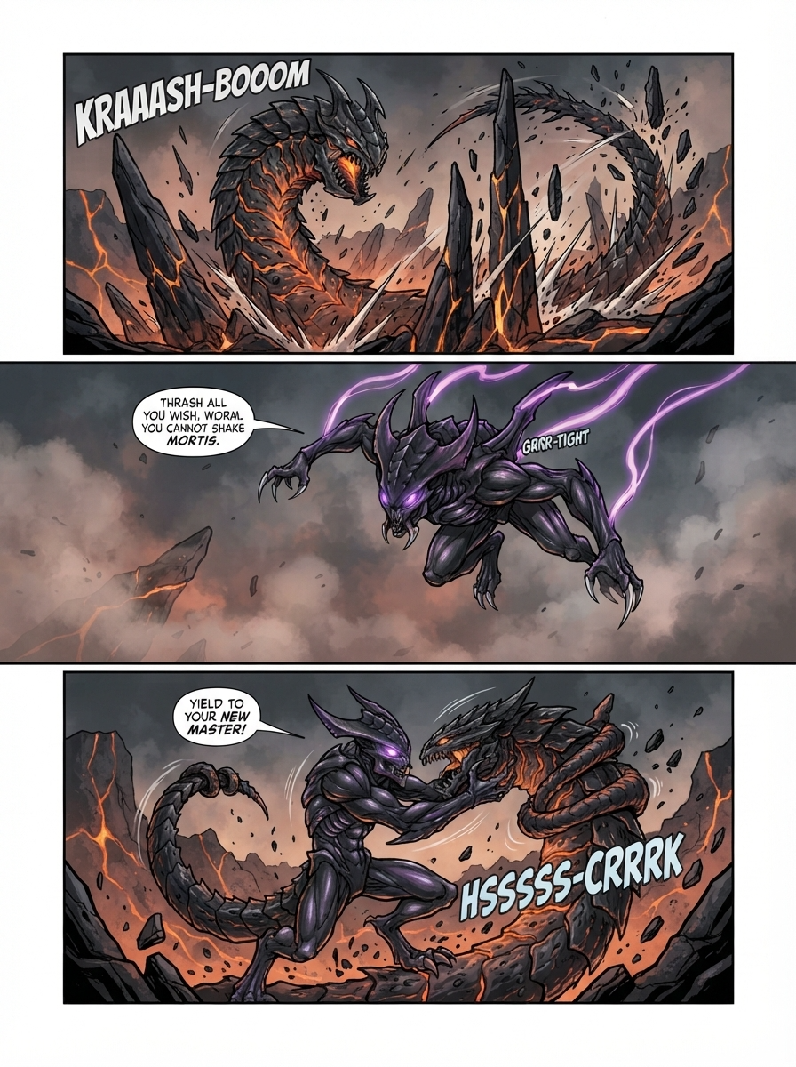 Awakening of the Caldera Wyrm (page 3 of 12)
