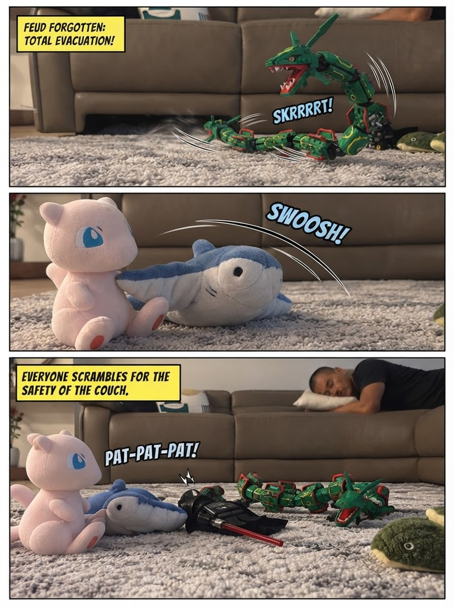 Uneasy Truce Beneath the Couch (page 2 of 4)