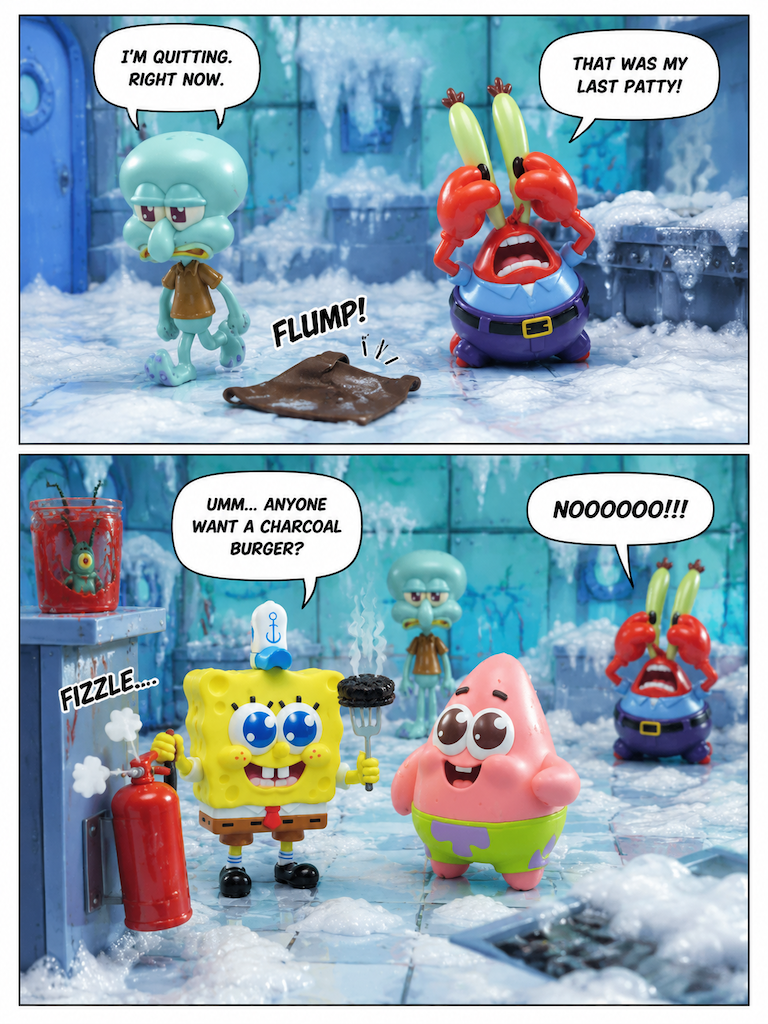 SpongeBob's Burning Patty Chaos! (page 4 of 4)