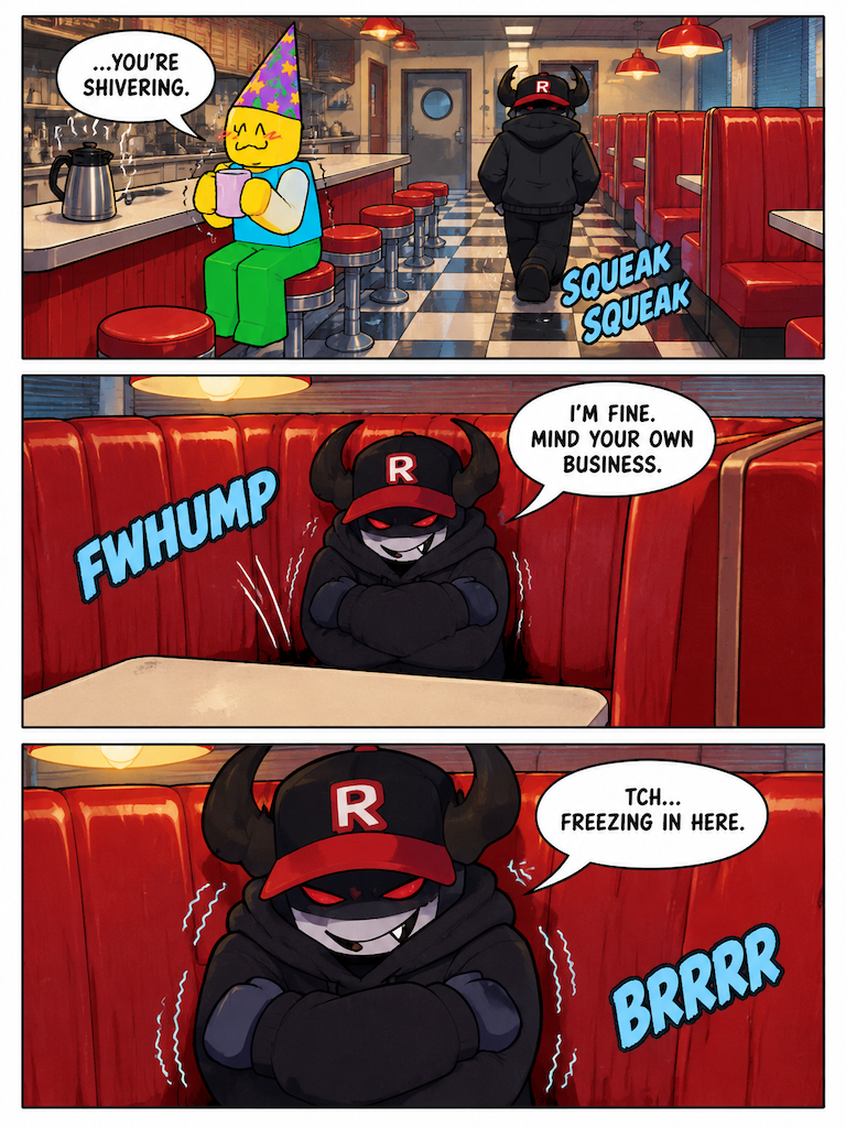 A Warm Cup in the Diner (page 2 of 4)