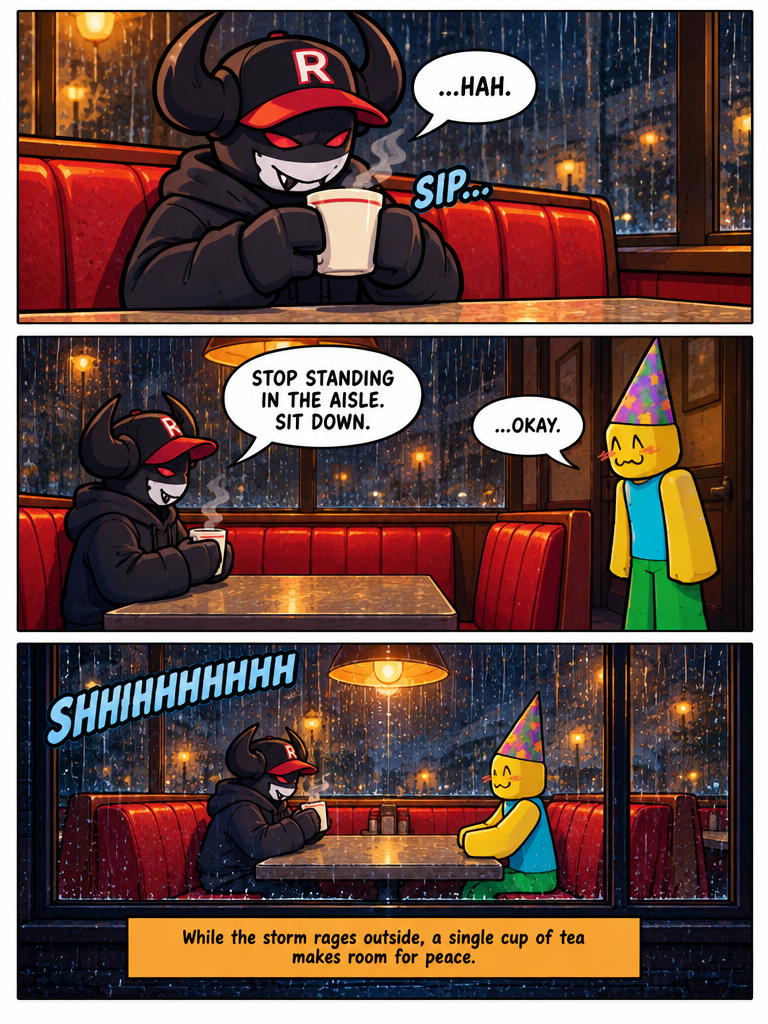 A Warm Cup in the Diner (page 4 of 4)