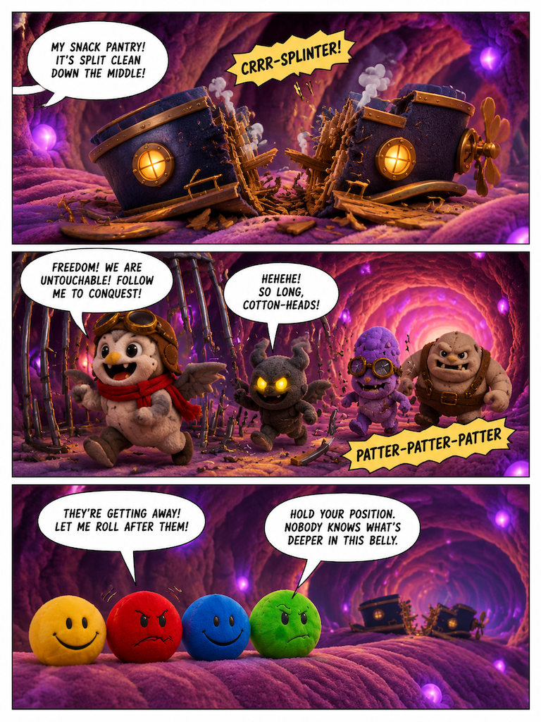 Into the Belly of the Cuddle Fish (page 3 of 4)