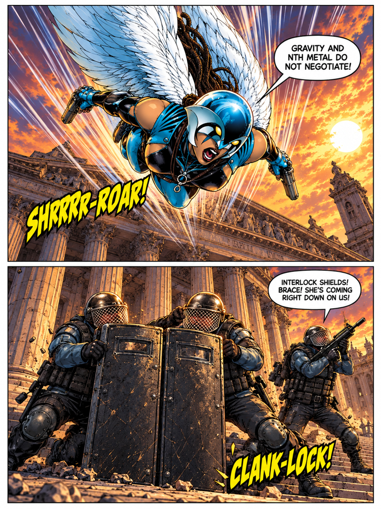 Talon and Ankh: The Colonnade Strike (page 2 of 4)