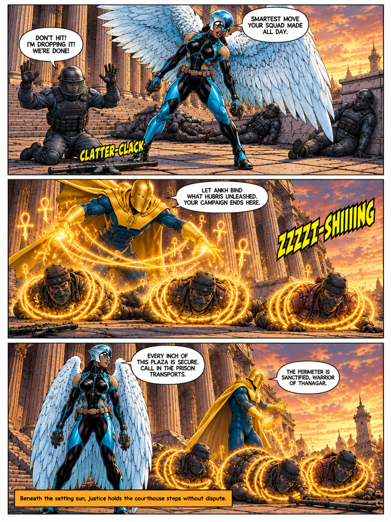 Talon and Ankh: The Colonnade Strike (page 4 of 4)