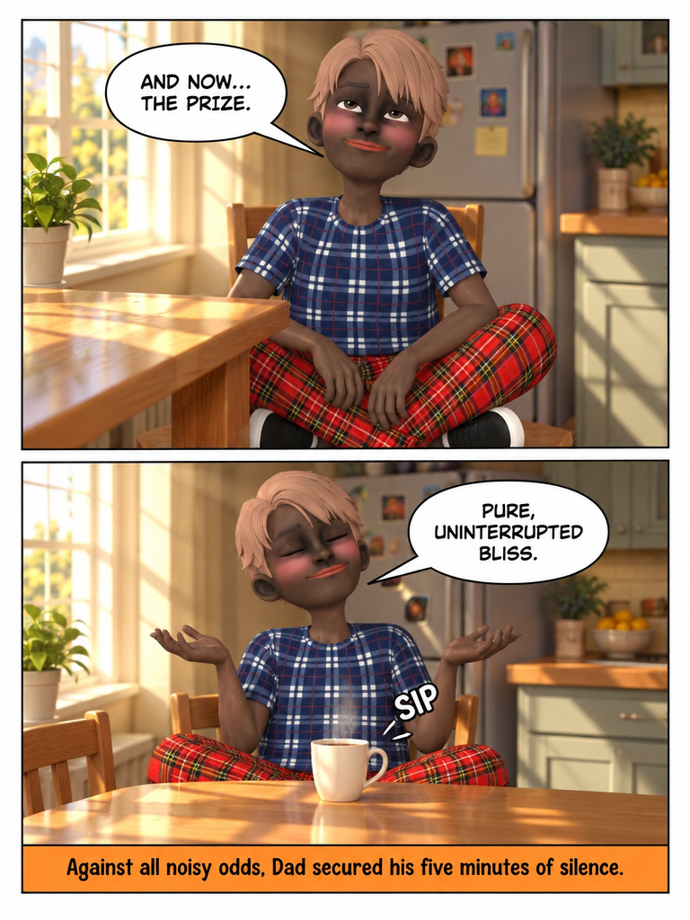Dad's Silent Morning (page 4 of 4)