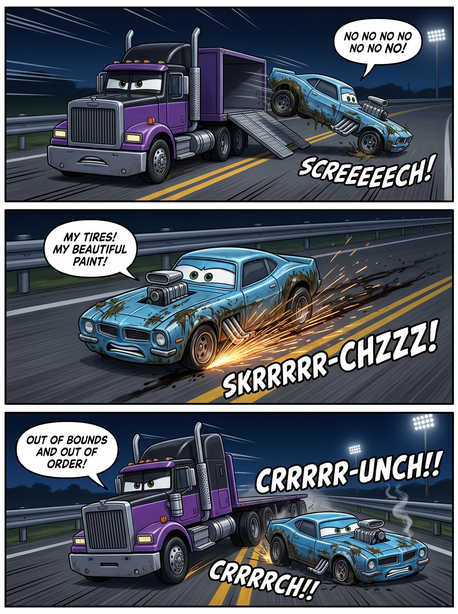 Night Drag Showdown (page 7 of 8)