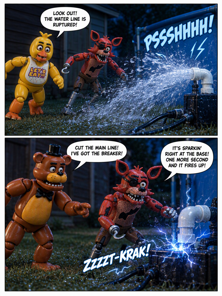 Danger at the Pump House (page 2 of 4)