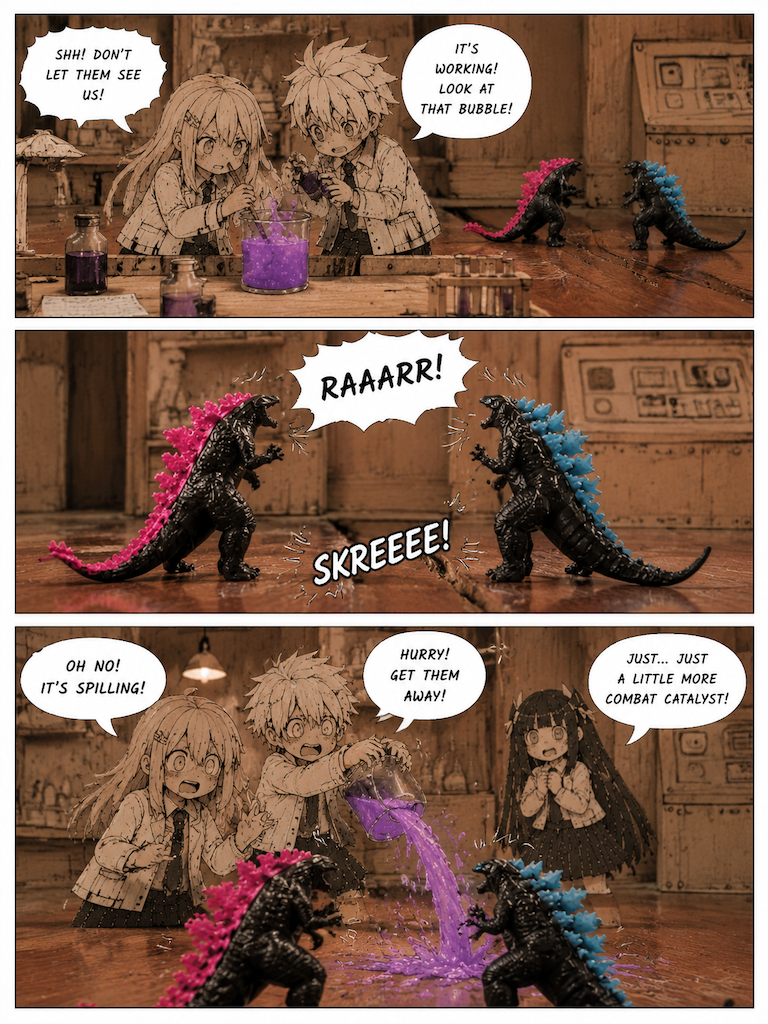 The Secret Lab Potion Panic (page 2 of 4)