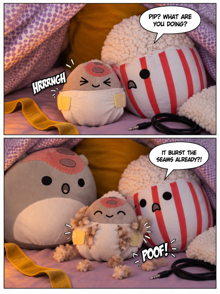 Pip's Messy Diaper Surprise (page 2 of 4)