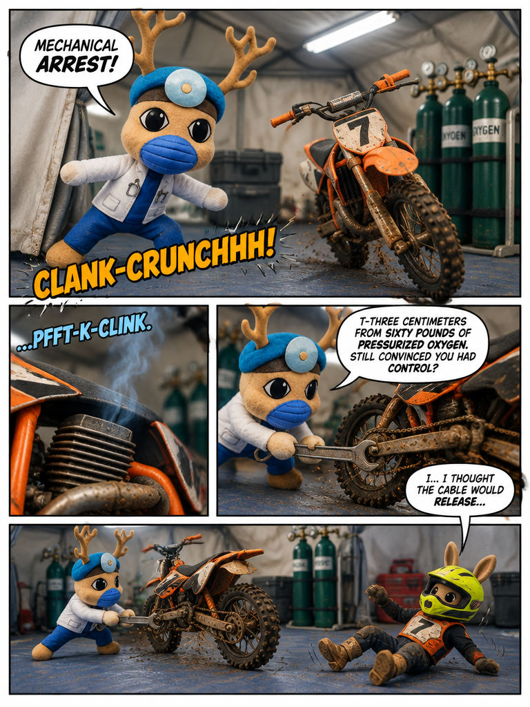 Motocross Crash: Paddock Triage (page 3 of 4)