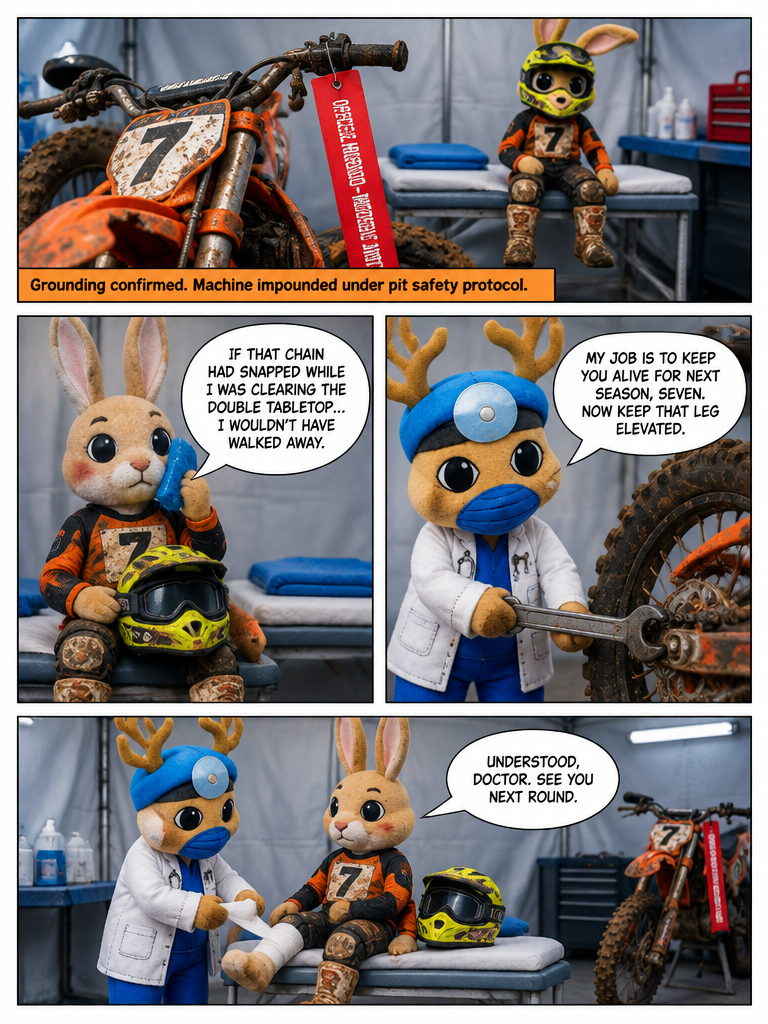Motocross Crash: Paddock Triage (page 4 of 4)