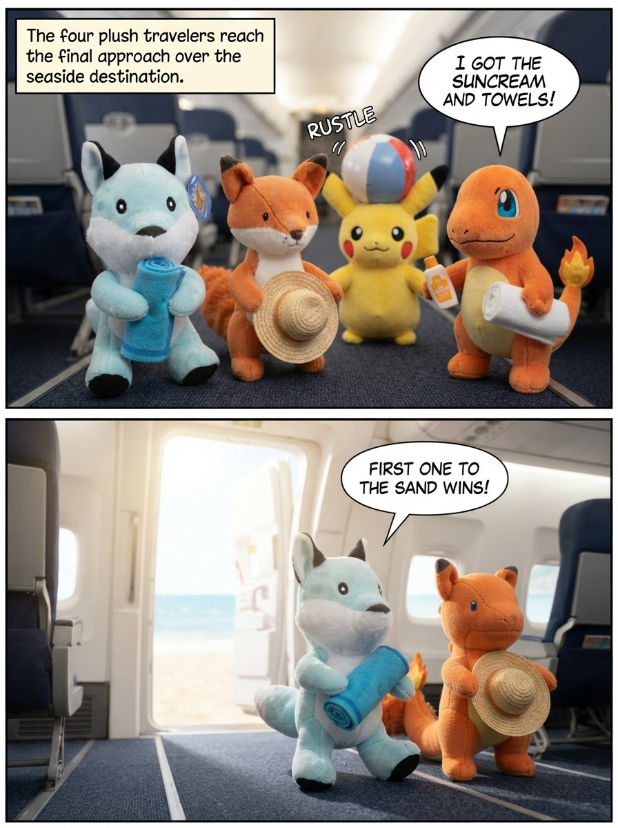 Beach Vacation Flight (page 2 of 4)