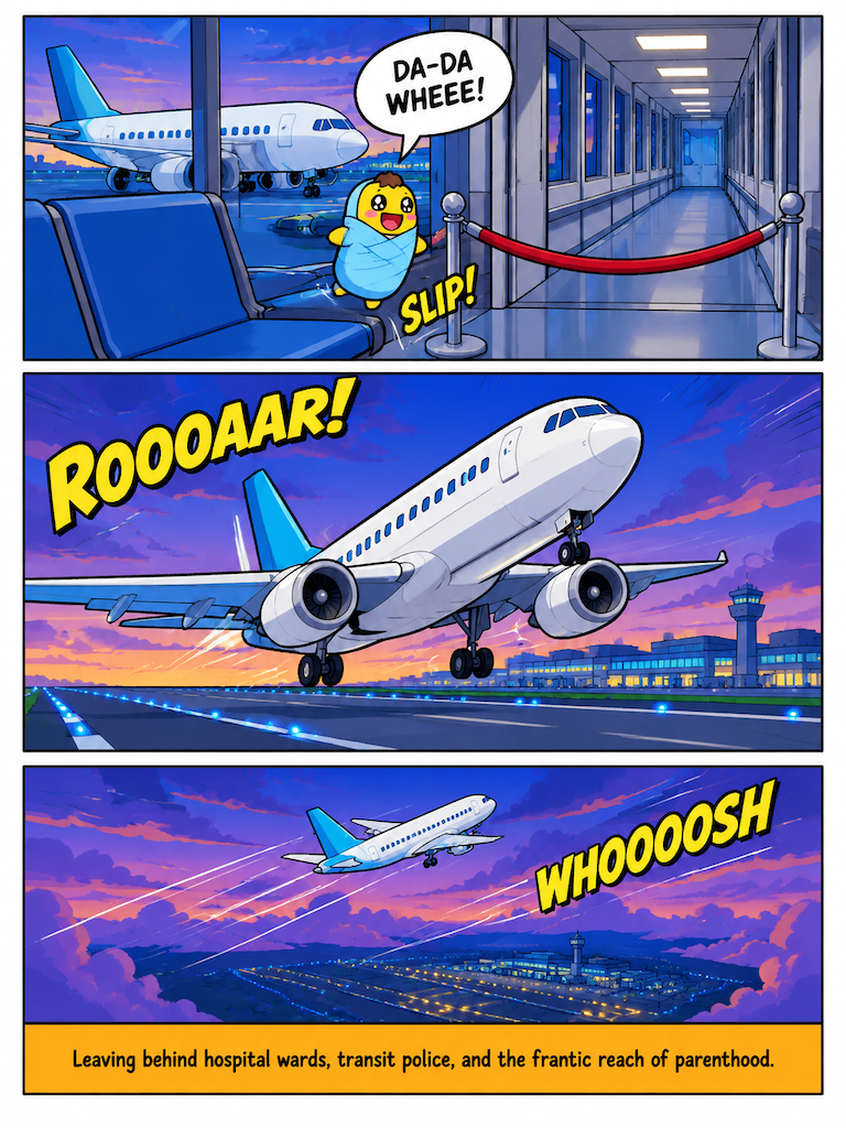 Baby's Great Escape (page 3 of 4)